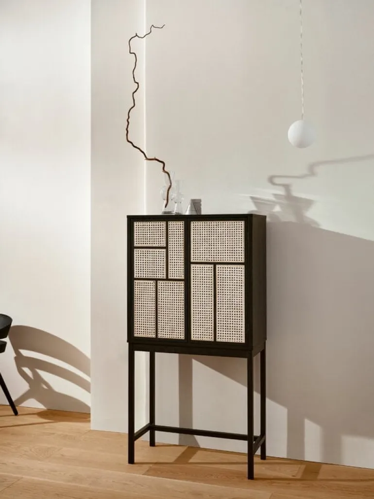 Design House Stockholm Air skåp, svart - rotting