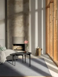 Design House Stockholm Aria soffbord, 50 cm, lågt, svart