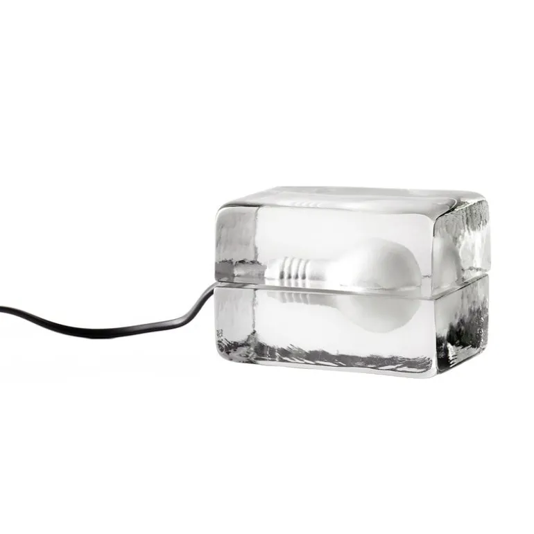 Design House Stockholm Mini Block lampa, svart sladd
