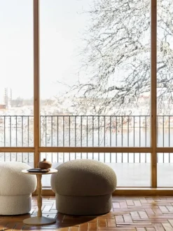 Design House Stockholm Pedestal sidobord, ek