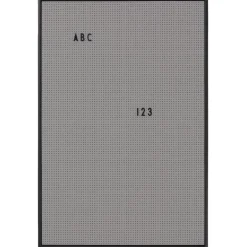 Design Letters Anslagstavla, A2, mörkgrå