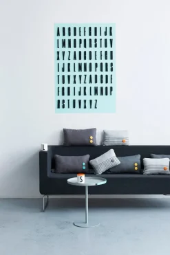 Design Letters Arne Jacobsen porslinsmugg, vit, A-Z