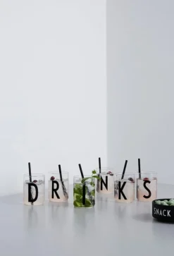 Design Letters Arne Jacobsen dricksglas, A-Z