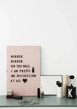 Design Letters Festsymboler för anslagstavla, svart