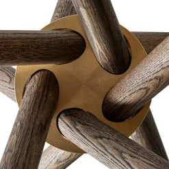 Eberhart Furniture Hector matbord, 120 cm, mörk ek