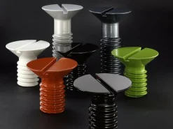 Eero Aarnio Originals Skruvbord, lågt, svart