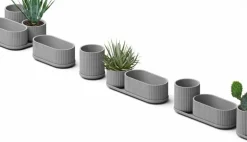 Elementa Kruka, hög, grå