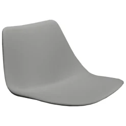 Emu Round sitt- och ryggdyna för fåtölj, grå