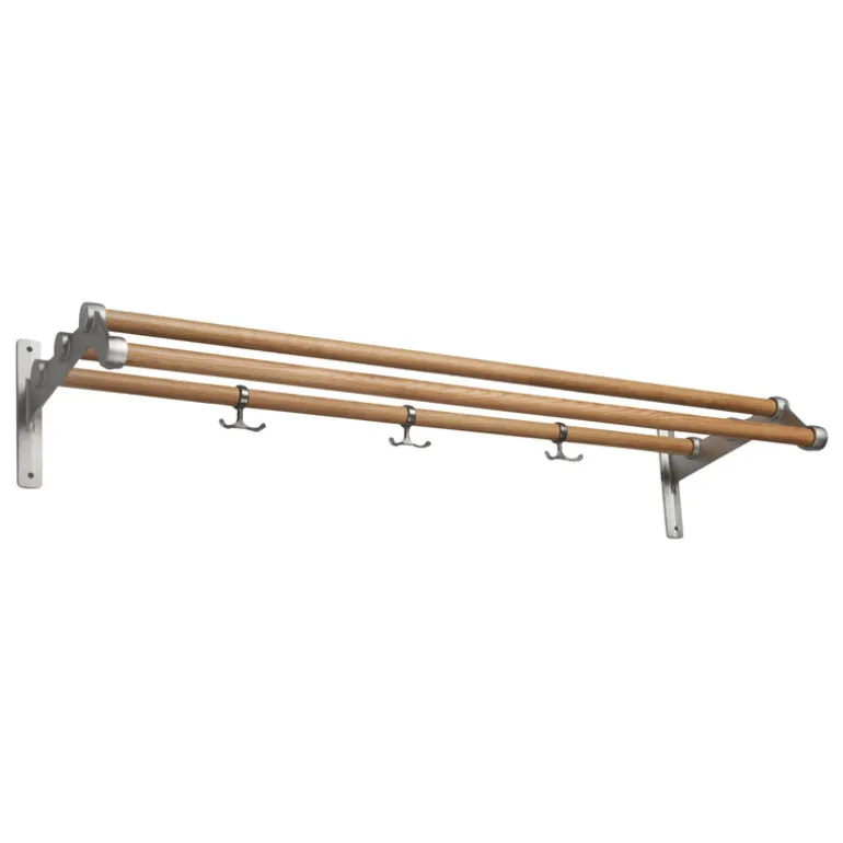 Essem Design Nostalgi 291 hatthylla, 100 cm, ek - aluminium