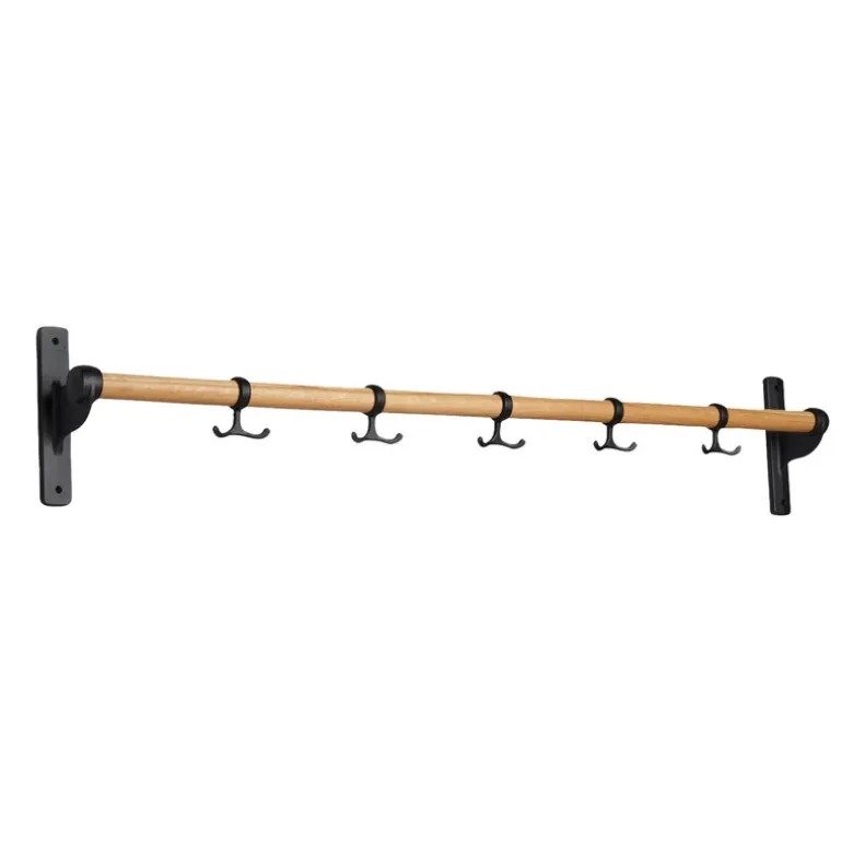 Essem Design Nostalgi, klädhängare, 100 cm, ek - svart
