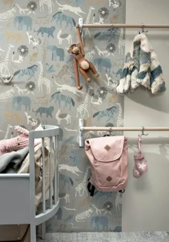 Essem Design Nostalgi klädhängare, 100 cm, svartbetsad ek - svart