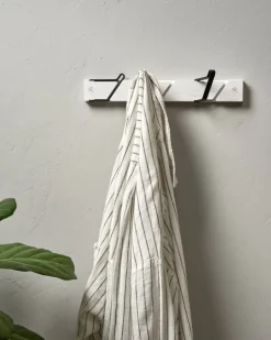 Essem Design Tamburin klädhängare, 31,5 cm, svart - vit