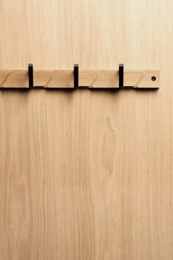 Essem Design Tamburin klädhängare, 52,5 cm, svart - vit