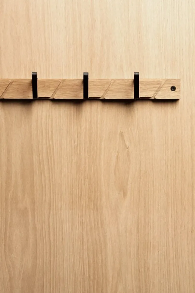 Essem Design Tamburin klädhängare, 52,5 cm, svart - vit