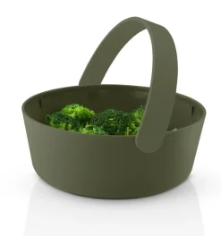 Eva Solo Green Tool steamer för mikrovågsugn, grön