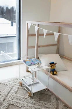 Everyday Design Tampere serveringsvagn, vit