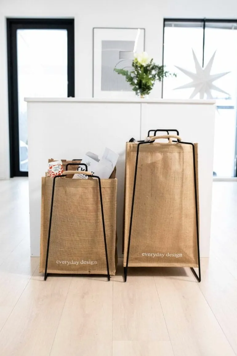 Everyday Design Turku XL juteväska, beige