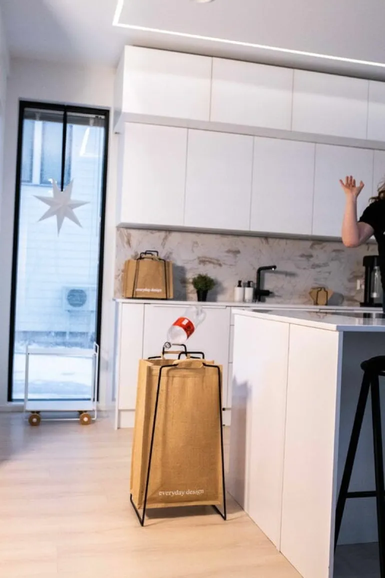 Everyday Design Turku XL juteväska, beige