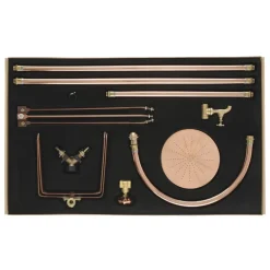 Excel Excel utomhusdusch, koppar