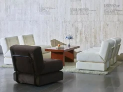 Fasetti Easy soffmodul, 71 x 80 cm, mörkbrun Corda