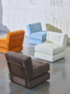 Fasetti Easy soffmodul, 71 x 80 cm, orange Corda