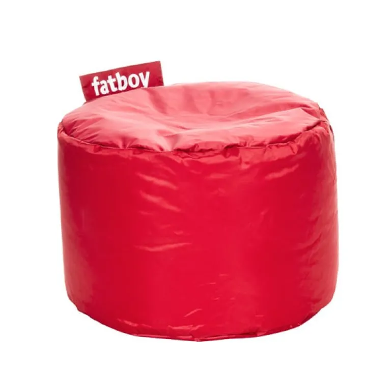 Fatboy Point sittpuff/fotpall, röd