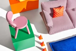 Fatboy Sumo Medium soffa, Weave bubble pink