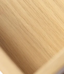 FDB Møbler A232 låda, L, lackad ek