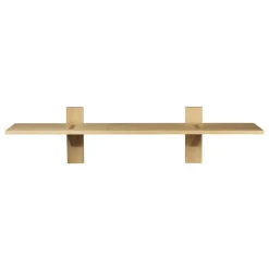 FDB Møbler B100 Sorø hylla, 24 x 100 cm, ek