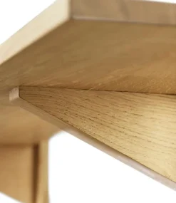 FDB Møbler B100 Sorø hylla, 24 x 100 cm, ek