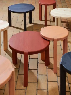 FDB Møbler D108 Ragnsminde soffbord, 48 cm, midnattsblå