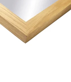 FDB Møbler I2 Mossø spegel, 90 cm, ek