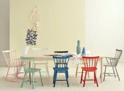 FDB Møbler J46 stol, lackad bok