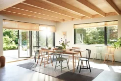 FDB Møbler J46 stol, lackad bok