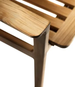 FDB Møbler M11 Sammen 3-sitsbänk med ryggstöd