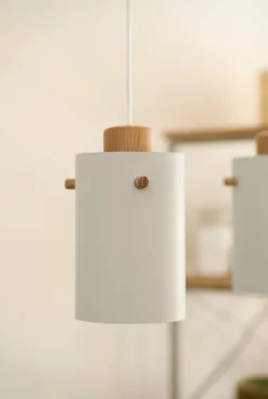 FDB Møbler U10 Asnæs pendellampa, silkesgrå