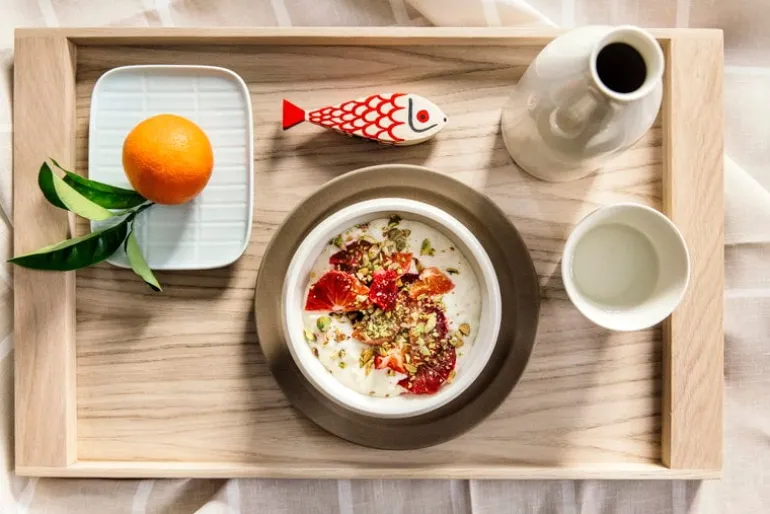 FDB Møbler V22 Ildpot stor tallrik/-lock till skål