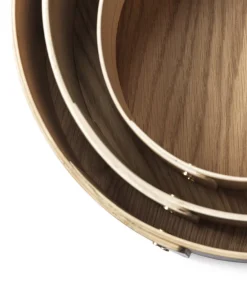 FDB Møbler X3 Drejo förvaringslåda, 31 cm, ekfaner