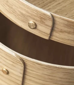 FDB Møbler X3 Drejo förvaringslåda, 31 cm, ekfaner