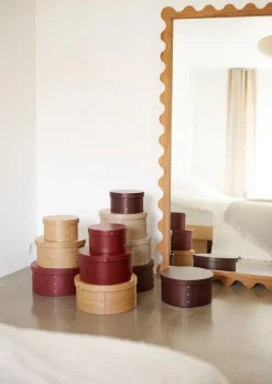 FDB Møbler X3 Drejo förvaringslåda, 22 cm, ekfaner