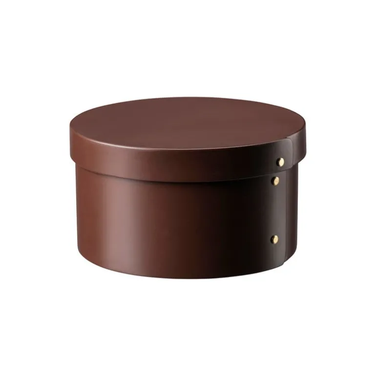 FDB Møbler X3 Drejo förvaringslåda, 22 cm, chokladbrun