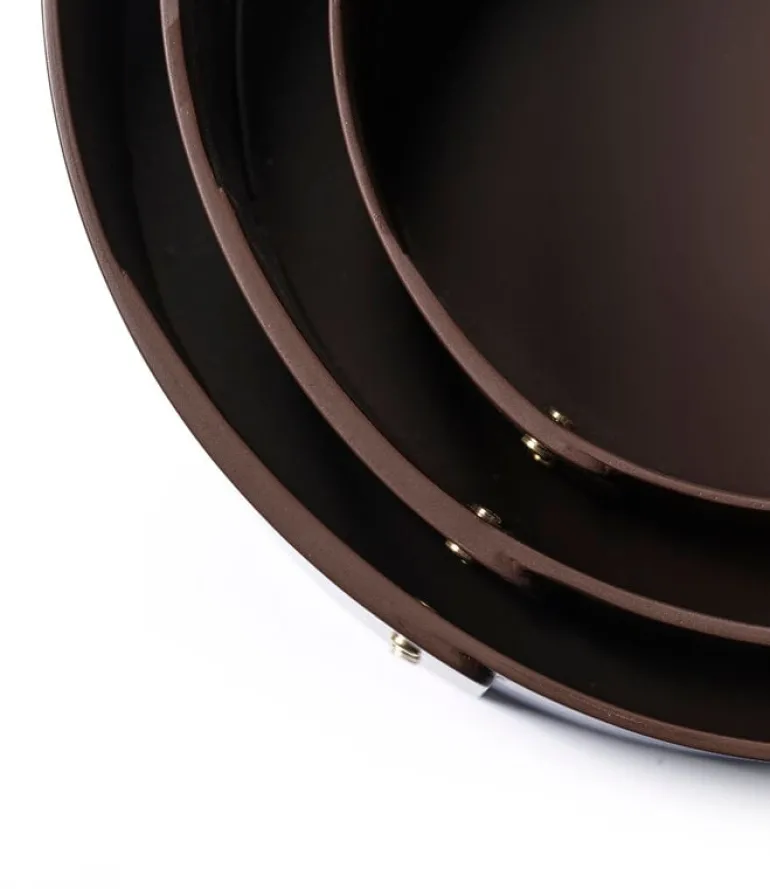 FDB Møbler X3 Drejo förvaringslåda, 22 cm, chokladbrun