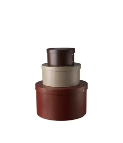 FDB Møbler X3 Drejo förvaringslåda, 22 cm, chokladbrun