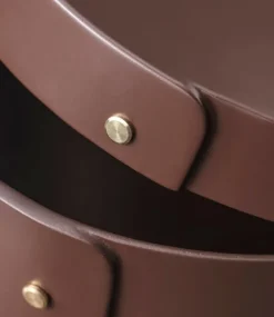 FDB Møbler X3 Drejo förvaringslåda, 31 cm, chokladbrun