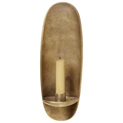 ferm LIVING Agapè väggljusstake, mässing