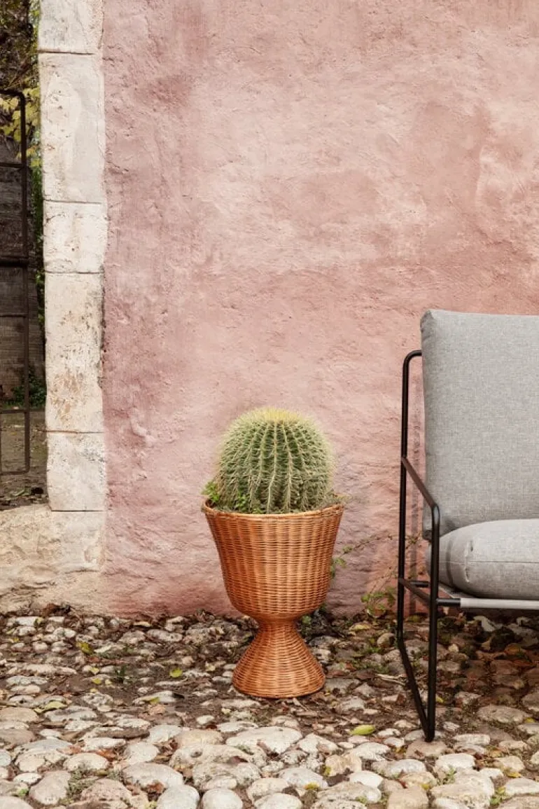 ferm LIVING Agnes växtställ, 45 cm, rotting