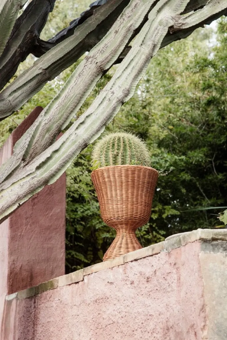 ferm LIVING Agnes växtställ, 45 cm, rotting