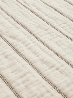 ferm LIVING Aires överkast, dubbelt, 250 x 240 cm, ofärgat