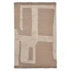 ferm LIVING Alley ullmatta, 140 x 200 cm, naturlig