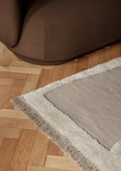 ferm LIVING Alley ullmatta, 140 x 200 cm, naturlig